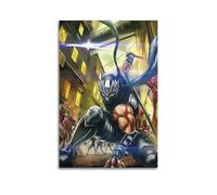 JUBHGGU Póster de Ninja Gaiden 2 videojuegos, 1 póster decorativo de lienzo para pared e impresión artística moderna para decoración de dormitorio familiar, 20 x 30 cm