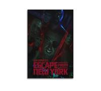JUBHGGU Póster decorativo de la película Escape from New York, lienzo decorativo para pared e impresión artística moderna para dormitorio familiar, 40 x 60 cm