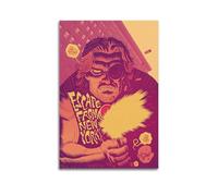 JUBHGGU Póster decorativo de la película Escape from New York, lienzo decorativo para pared e impresión artística moderna para dormitorio familiar, 60 x 90 cm