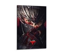 JUBHGGU Póster decorativo de Ninja Gaiden 3 videojuegos, lienzo para pared e impresión artística moderna para dormitorio familiar, 20 x 30 cm