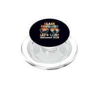 Jubilación de Maestros 2026 Clase Despedida Let's Camp Retirado PopSockets PopGrip para MagSafe
