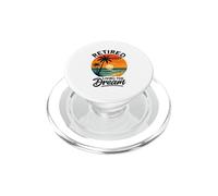 Jubilación Mujeres Hombres Jubilados 2027 Viviendo El Sueño PopSockets PopGrip para MagSafe