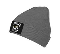 Jubilado 2023 Ya No Es Mi Problema Unisex Skull Cap Transpirable Gorro De Punto Deportivo Gorro Invierno para Esquí Correr Al Aire Libre