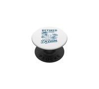 Jubilado 2026 Viviendo el sueño PopSockets PopGrip Adhesivo