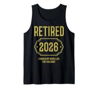 Jubilado 2026 Ya no es mi Problema Jubilación Divertida Camiseta sin Mangas