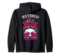 Jubilado 2027 Ya no es mi Problema Jubilado Divertido Sudadera con Capucha