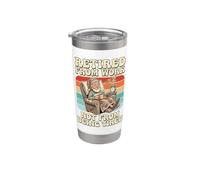 Jubilado Del Trabajo, No Por Estar Cansado Humor De Jubilado Vaso térmico de acero inoxidable de doble pared
