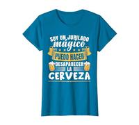 Jubilado Mágico | Pensionista | Pensión | Hombre Jubilacion Camiseta, Mujer, Zafiro, 3XL