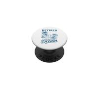 Jubilado Viviendo El Sueño PopSockets PopGrip Adhesivo