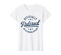 Jubilado Ya no es mi Problema Hombres Mujeres Jubilación Divertida Camiseta gráfica económica