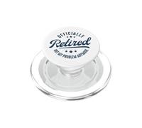 Jubilado Ya no es mi Problema Hombres Mujeres Jubilación Divertida PopSockets PopGrip para MagSafe