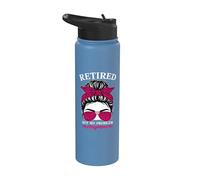 Jubilado Ya no es mi problema Jubilado divertido Stainless Steel Insulated Water Bottle