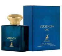 Maison Alhambra Versencia Oro Eau de Parfum Spray para hombre y mujer, ideal para una fragancia de larga duración, 100 ml