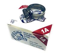 Jubilee® Abrazadera de manguera de acero inoxidable SS304 de 22-30 mm x 10