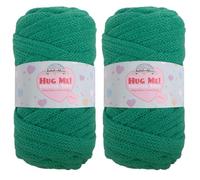 JubileeYarn Hug Me! - Ovillo de lana para suéter, poliéster jumbo, 300 g/madeja, tiempo de juego, 2 madejas