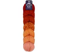JubileeYarn Moonlight Medley - Ovillo de lana merina/acrílico de peso Ombre DK - 200 g/Hank - Aries - 1 madeja