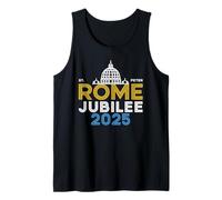 Jubileo de Roma 2025 Plaza de San Pedro Año de la Santa Fe Camiseta sin Mangas