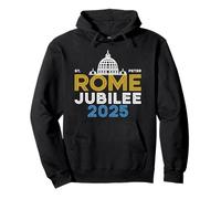 Jubileo de Roma 2025 Plaza de San Pedro Año de la Santa Fe Sudadera con Capucha