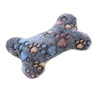 Jubilofex Almohada para Perros Hueso de Peluche y Acolchado para
