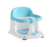 Jubilofex Asiento Para Bañera Bebé,Silla de Baño Portátil para Niños - Silla de Baño Antideslizante con Drenaje Rápido para Bebés de 1 a 3 Años para Bañera Juegos Acuáticos y Viajes