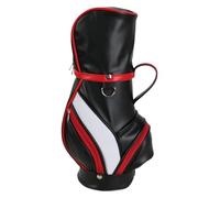 Jubilofex - Bolsa isotérmica para botellas de vino, portabotellas isotérmica, multibolsillos para playa, golf, fiestas, rojo negro, Se référer au descriptif, Consulte la descripción