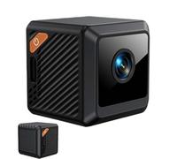Jubilofex Cámara Mini Inalámbrica HD 1080P con Protección, Carga USB Inteligente Compatible Tarjeta de Memoria Uso Interior Exterior Jardín Garaje Habitación