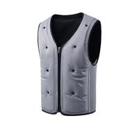 Jubilofex Chaleco refrigerante - Ropa refrescante para climas cálidos y comodidad de verano - Ropa de verano unisex para adultos, para entrenamiento, deportes al aire libre, motociclismo, correr