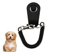 Jubilofex Cliccher para la formación de mascotas | Clicker Cachorro con correa de muñeca - Herramientas de clicker, clicker de entrenamiento para mascotas