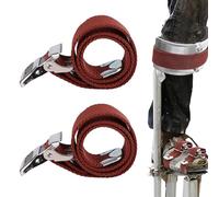 Jubilofex Correas para zancos | Correas ajustables para patas de zancos resistentes - Equipo de construcción ergonómico para instalación de paneles de yeso, trabajo de enlucido, trabajo de renovación