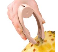Jubilofex Ecuador De Fresas,Cortador De Piña Y Ecuador De Fresas De Acero Inoxidable - Pinza De Mango Ergonómico, Utensilios De Cocina Para Preparación De Tomates, Cerezas, Patatas