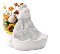 Jubilofex Figura De Santa María - Escultura Devocional De Resina De 5.5 Pulgadas, Mini Estatua De La Santísima Madre, Decoración De Exhibición De Fe Católica | Decoración Religiosa para La Iglesia D