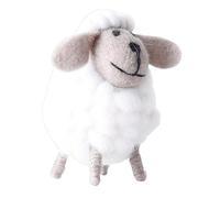 Jubilofex Figuras De Filz-Sheep, Fieltro De Lana O Adornamentación Dulce Oveja Cordero Hecho De Decoración De Árbol De Carrete De Fieltro De Lana De Fieltro, Figuras De Decoración De Oveja