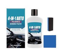 Jubilofex Limpiador de pulido para interior de vehículos, 100 g con efecto duradero, limpiador de vehículos, para asientos, salpicadero, cuidado detallado, cuidado del coche, revestimientos de piel