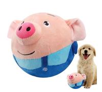 Jubilofex Moving Toys for Dogs | Bouncing Plush Hamster | Toy Interactive Electronic Washable Plush Rabbit Shake Bounce Toys for Cats