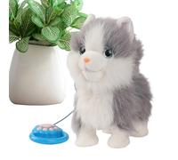 Jubilofex Perro Eléctrico Que Camina - Animal De Compañía Que Canta A Pilas - Juguete Interactivo Electrónico de Peluche - para Niños Y Chicos En Cumpleaños, Fiestas Y Año Nuevo