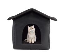 Jubilofex Refugio para de Exterior - Refugio Impermeable para Cachorros | Accesorio Antideslizante para Exterior Apto para Varios, balcón, Invierno, callejeros, terraza, casa, apartamento