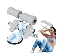 Jubilofex Siéntate el soporte del pie, siéntate un equipo de ejercicio,Barra de situación con 2 astillas de succión | Altura ajustable, dispositivo de asistente portátil para el suelo,