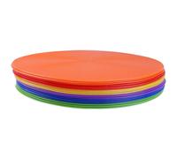 Jubilofex Soccer Training Disc - Agility Cone Set, Sports Marker Discs | Durable Training Cones Speed and Coordination Drills, Flat Field Markers For Practice Games, Disc Set with Outdoor Use
