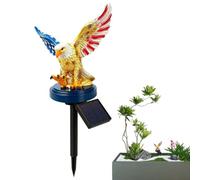 Jubilofex Solar Eagle Garden Light Waterproof Decorative Patriotic Lamp