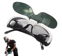 Jubilofex Soldaduras de seguridad, gafas de soldadura oscurecimiento automático - Gafas de soldadura de oscurecimiento automático | Equipo de protección ocular, gafas protectoras anti-brillo,