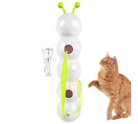 Jubilofex Toy De Gato Interactivo, Caterpillar Smart Cat Toy: Suministros De Mascotas De Eléctricos para Estimular La Diversión De Juego Atractivo Ejercicio De Salto De Aburrimiento La Actividad