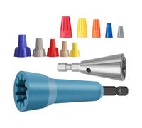 Jubilofex Twister de tuerca de alambre, herramienta de tuerca de alambre, conector giratorio profesional para trabajos eléctricos, construcción, mejoras del hogar, telecomunicaciones, red industrial