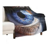 Jubonexis A Human Eye - Manta antibolitas, acogedora y duradera para dormitorio, sala de estar, sofá, cama, 130 x 150 cm