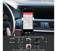 Jubonexis Bonito soporte para teléfono de coche Corgi, base de clip triangular, soporte de ventilación para teléfono celular, accesorios automotrices para teléfonos inteligentes de 4 a 6 pulgadas