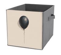 Jubonexis Cubo de almacenamiento de globos de Navidad gótico, cubos de almacenamiento, plegables, cestas de almacenamiento decorativas de tela, organizadores del hogar con asas para estantes, armario