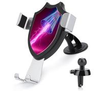Jubonexis Energy Blast of Shuttlecock - Soporte para teléfono de coche, base de clip triangular, soporte para rejilla de ventilación, accesorios automotrices para teléfonos inteligentes de 4 a 6