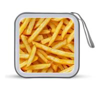 Jubonexis Estuche portátil para CD y DVD de papas fritas para coche, hogar, viajes