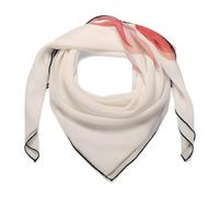 Jubonexis Pañuelo cuadrado de seda para mujer, diseño de llamas de fuego, color rojo pastel, pañuelo de satén para el cuello
