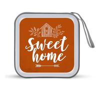 Jubonexis Rustic Sweet Home Birdhouse - Funda para CD o DVD, portátil, para coche, hogar, viajes