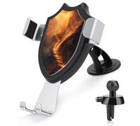 Jubonexis Soporte para teléfono de coche con forma de camino de montaña estrecho, base de clip triangular, soporte de ventilación para teléfono celular, accesorios automotrices para teléfonos
